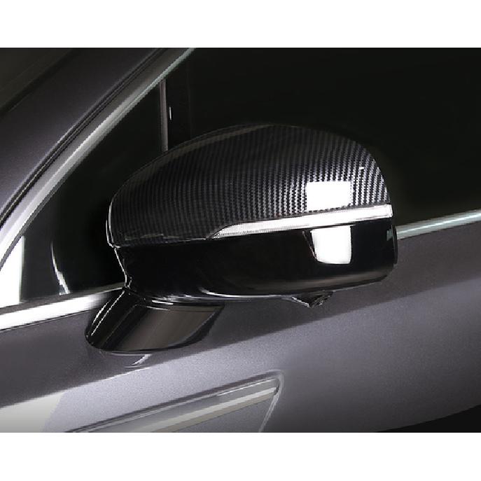 ABS Carbon Fiber Rearview Mirror Side Cover Trim for - KIA SORENTO 2PCS