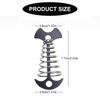 Tragbare Deckanker Heringe Fischgräten Zeltnägel Federclips Windseilanker Zeltnagel für Outdoor Camping Wandern