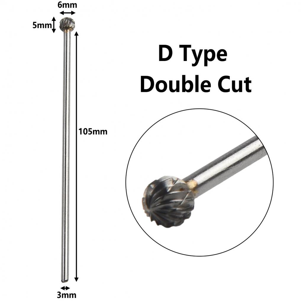 Rotary Burrs Double Cut High Production Efficiency