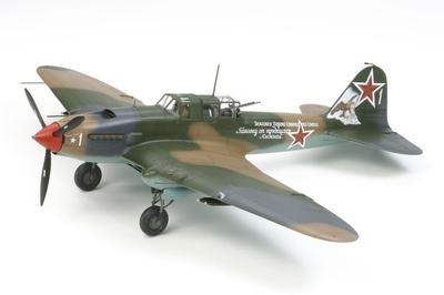 Tamiya Başyapıt Serisi Sovyet Hava Kuvvetleri İlyuşin Sturmovik Plastik Model 61113 1/48 No.113 IL-2