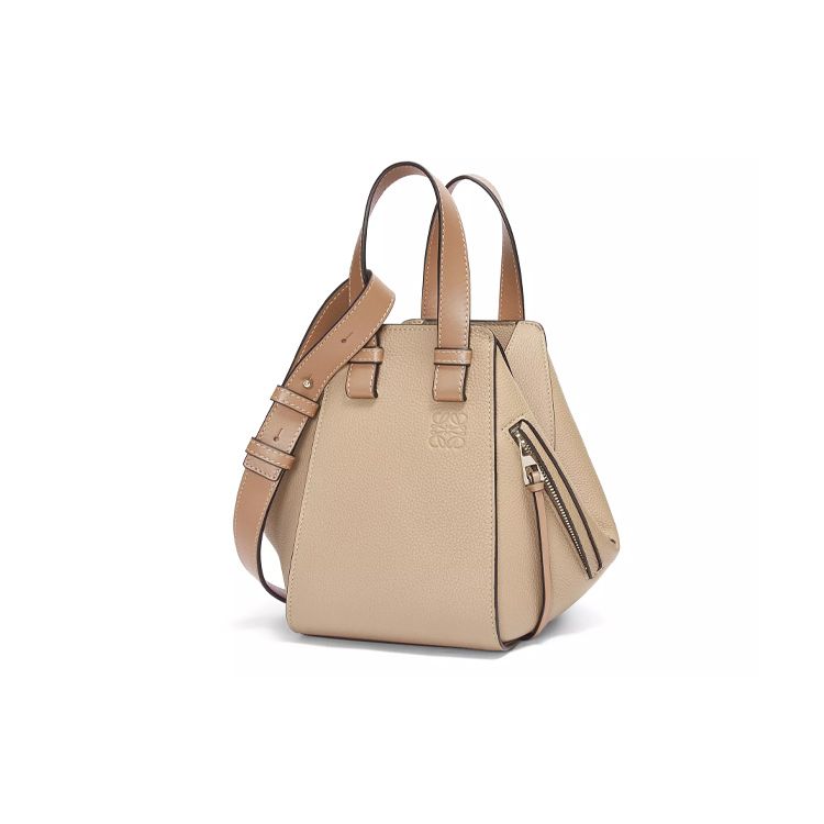 

Loewe Hammock Embossed Letter Puzzle Removable Adjustable Shoulder Strap Soft Grain Leather Shoulder Crossbody Tote Bag Women Handbags A538H13X03-2150 Basic Set (Bag+Dust Bag)