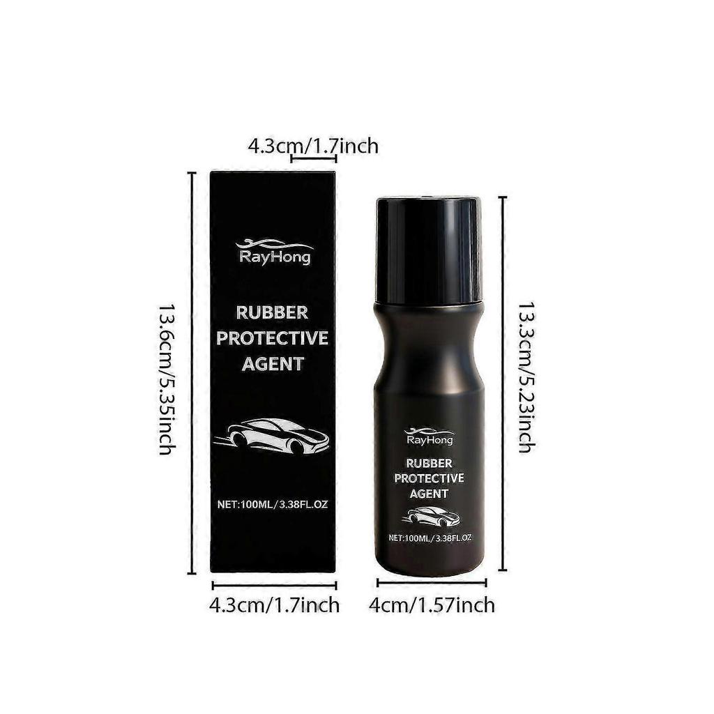1-5x Rubber Protective Agents Restores Aged Rubber Renews Elasticity Enhanced Driving Comfort