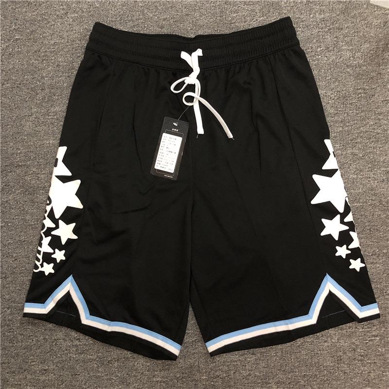 Breathable Quick-Dry Basketball Shorts - Ice Cream Star Print Unisex High-Street Style