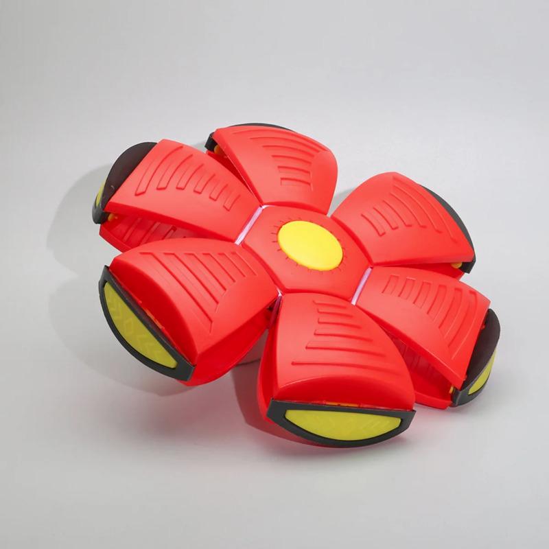 Verformbare Fliegende Untertasse Ball Magisches Entlüftungsspielzeug für Kinder Outdoor & Indoor Eltern-Kind Fußdruckentlastung Stressabbau Geschenk
