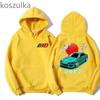 Anime iniziale D Drift felpa con cappuccioHoodie