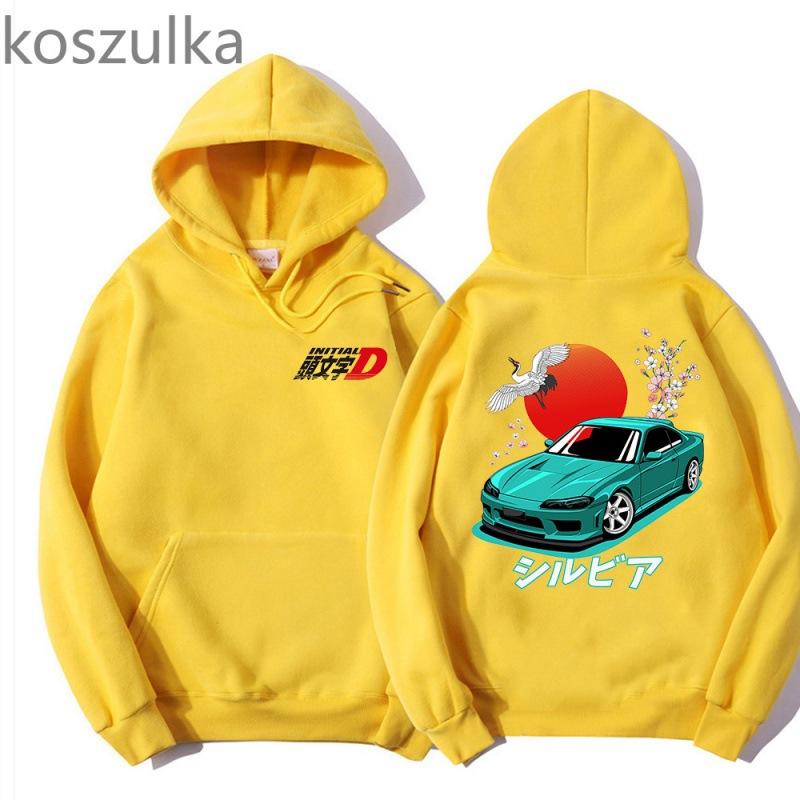Anime iniziale D Drift felpa con cappuccioHoodie