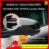 Японський дзеркало заднього виду Corolla CROSS Послідовний покажчик повороту Денний ходовий вогонь з дизайном синьої луски дракона