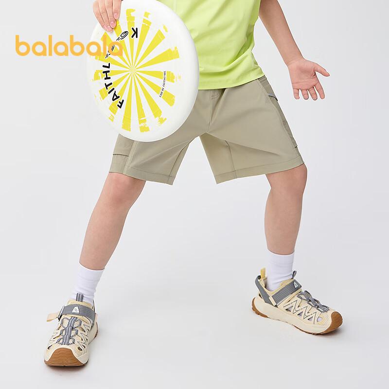Balabala Boys  Summer Straight Workwear Shorts 170