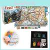 Desková hra Ticket To Ride Europe Pro Rychlé a Snadné Sestavení Zábava Pro Celou Rodinu