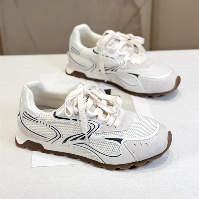 

Брендовая женская обувь на шнуровке, женские вулканизированные туфли, модная цветовая гамма, повседневные новые дышащие удобные сетчатые кроссовки 40