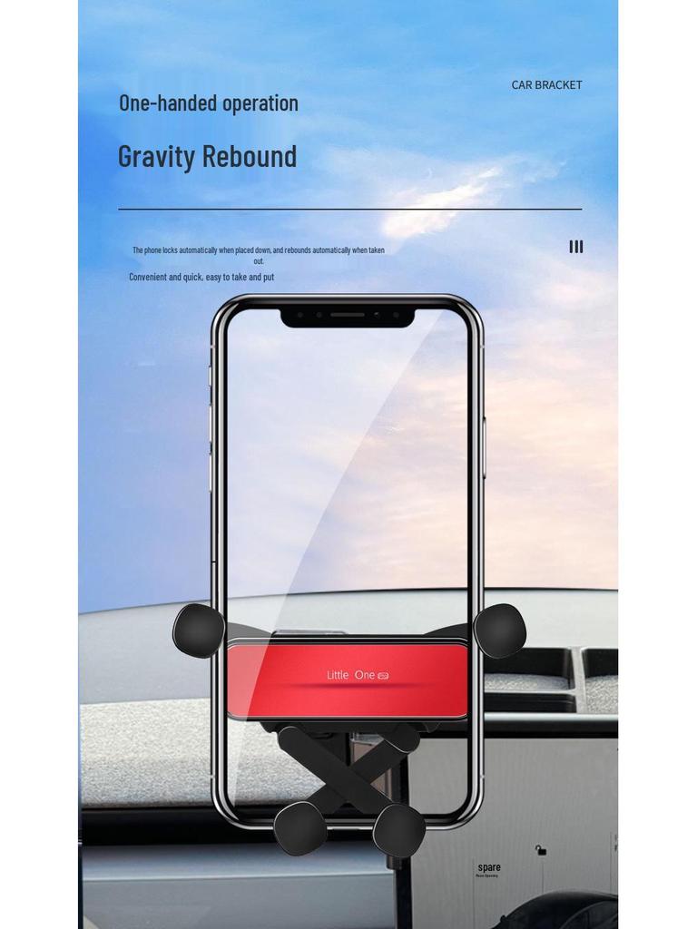 2023 Tesla Model 3 Phone Holder with Storage Box and Dedicated Screen