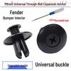 Plastic Clip Screw for Car Bumper, Door, and Fender