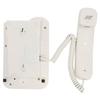 Tischtelefon Anrufer-ID Wandhalterung Minimalistisch Kabelgebundenes Haustelefon für Zuhause Hotel     Telefonleitung