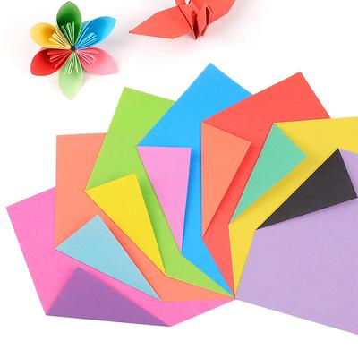 Potřeby pro svatební hostinu Materiál vyřezaný z papíru 15*15cm Dětské Ručně vyráběné Skládací Origami Papír DIY Scrapbooking Craft Square 24ks