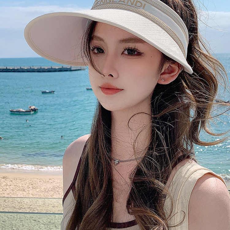 Japan UV Sonnenhut 2025 neu Sommer UV-Schutz Sonnenhut Outdoor plus Krempe Empty Top Hat