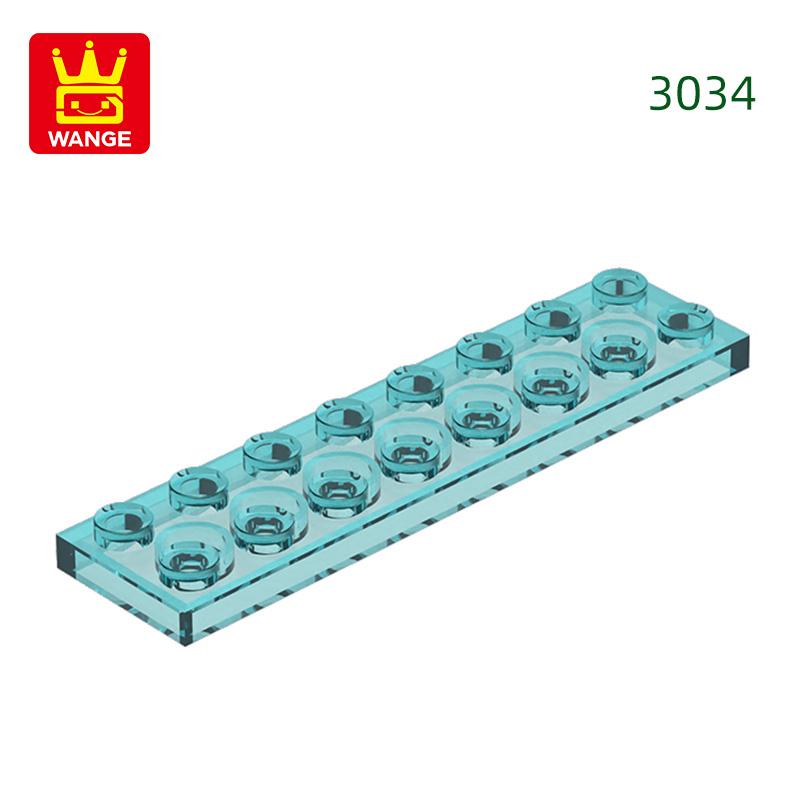 Non-Toxic 44Pcs/Lot 3034 2X8 Foundation Board Building Blocks Moc Basic Components Part Compatible With Bricks Children Toy Gift Box