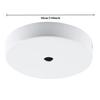JOYINLED Ceiling Plate Round 10cm Black White Lighting Accessories for Pendant Lamp Ceiling Lamp DIY Lock Wire Lamp Base