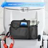 Flugzeug-Taschenorganizer zum Aufhängen an der Sitzlehne für Reisepass, Wasserflasche