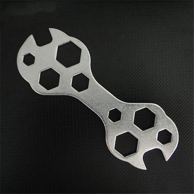 15 In 1 Portable Bicycle Cycling Bike Wrench Steel Hexagon Spanner Repair Tool Kits Multifunction Wrench Flat Spanner
