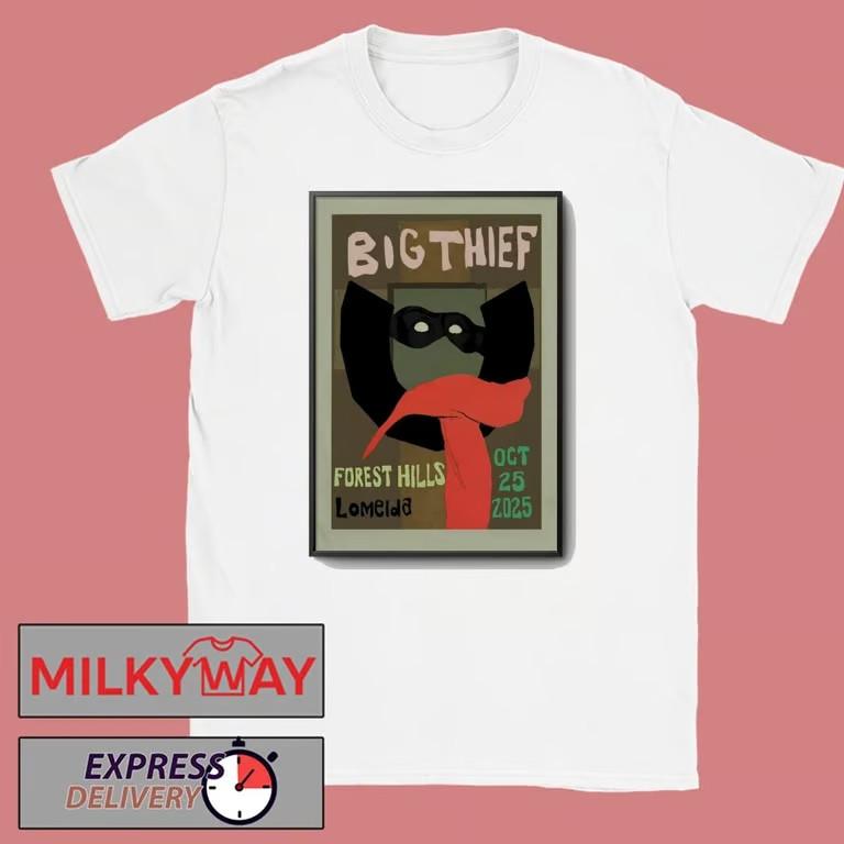 Big Thief Oct 25 2025 Forest Hills Stadium Poster T-Shirt Unisex T-Shirt S
