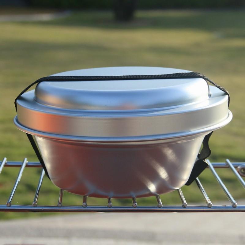 Portable Outdoor Camping Cookware Cooking Picnic Bowl Stove Ultralight Cooker
