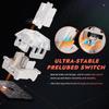 DrunkDeer A75 Pro Rapid Trigger Keyboard eSports Gaming Keyboard Magnetic Switches Adjustable Actuation ANSI 75% Design with Knobs White