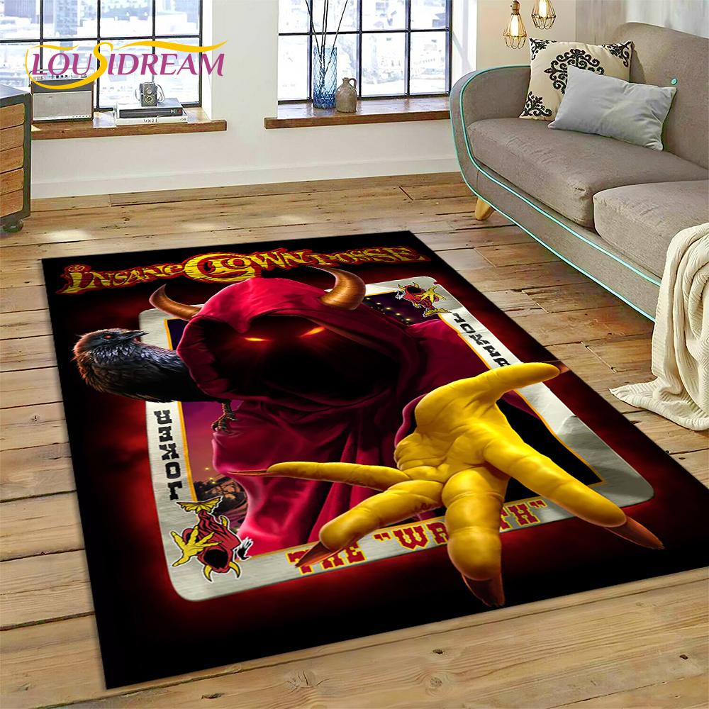 Insane Clown Posse Icp Juggalo Rap Metal Koberec Kobereček pro Ložnici Obývací Pokoj Domácí Dekorace Pohovky,Děti Velký Dekor Podlahová Rohož
