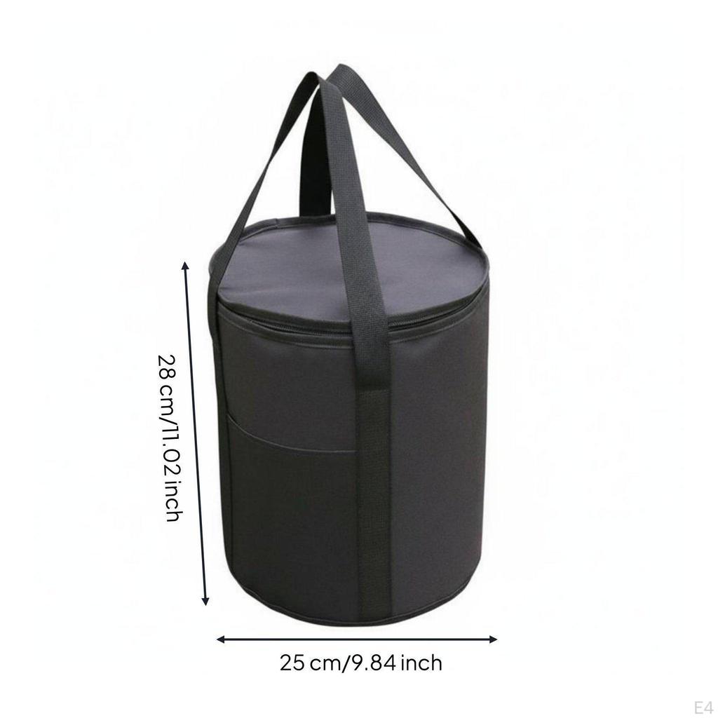 Cookware Organizer Bag Insulated Camping Storage WearResistant Large Capacity Outdoor Tote for