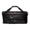 Nike Logo Print Zipper Closure Polyester Handheld Shoulder Crossbody Travel Gym Bag Medium Unisex Bags Black DO7955-010