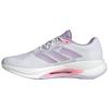 Adidas Velostar Wide Comfortable Versatile Running Shoes Women Sneakers White Purple KI6017