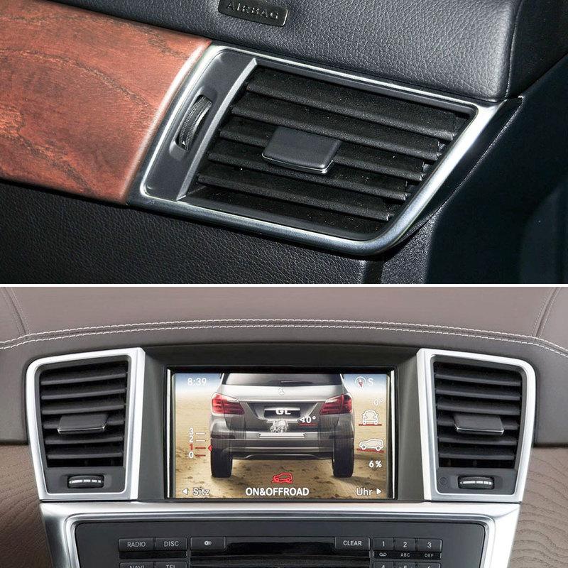 Per Mercedes W166 X166 W292 Griglia di Uscita Aria Condizionata Anteriore Posteriore Accessorio di Riparazione per Benz ML GL GLE GLS Classe