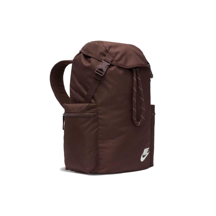 Nike Heritage Polyester Backpack Regular Unisex Earth Brown BA6150-227