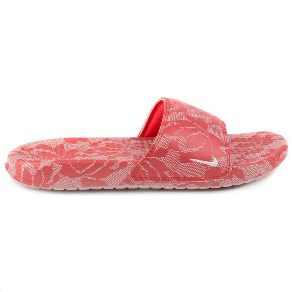 Nike Benassi Sp Bequeme Langlebige Lässige Rutschfeste Pantoletten Damen Schuhe Rot 789565-616