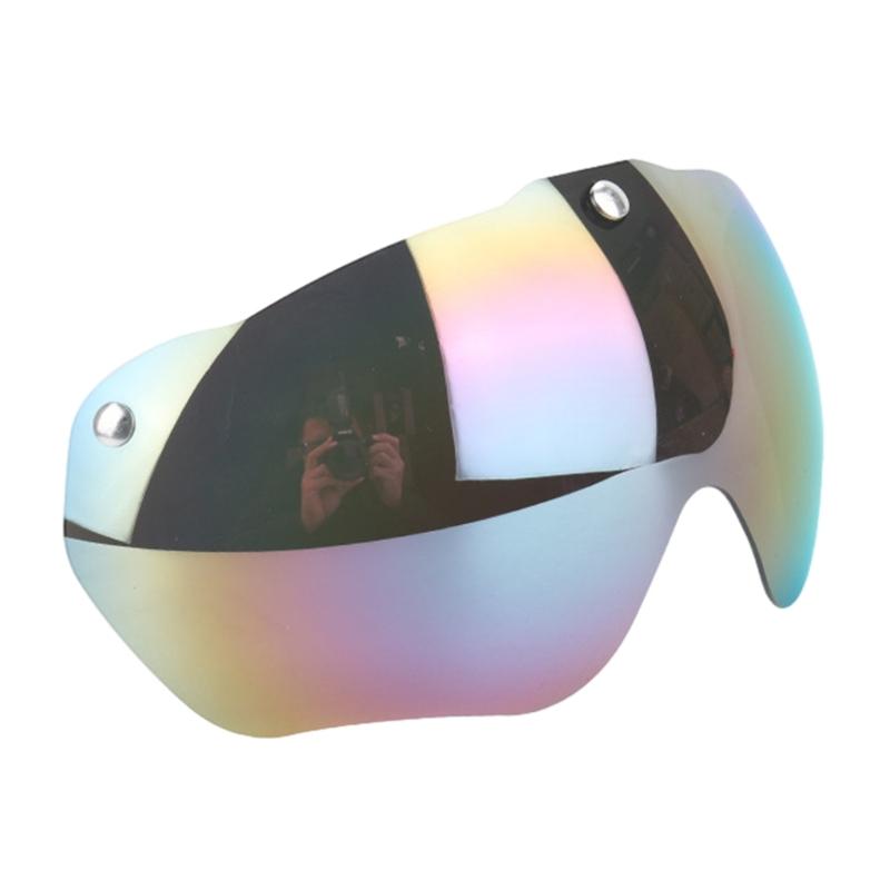 Magnetic Lens Bicycles Helmet Goggles Windshield Detachable Sun Visors Windproofs Helmet Lens Cycling Sports Glasses