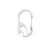 Stainless Steel Quick Release Snap Hook Keychain with Bottle Opener