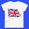UK Flag Britain England Union Jack United Kingdom British Flag Patriotism Womens Tee T Shirt Mens Tops Unisex Top