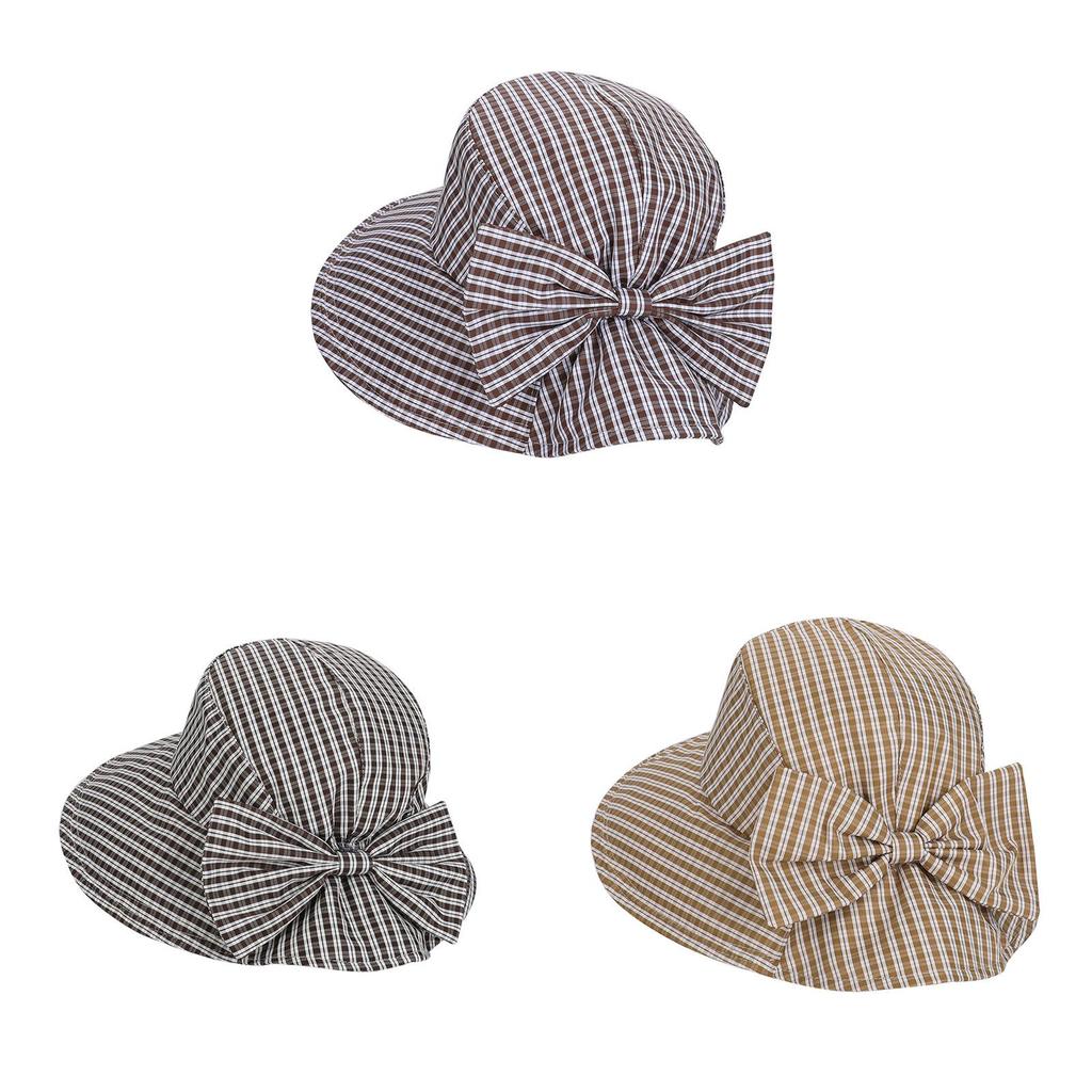 Uv Protection Flannel Ladies Cap With Wide Brim For Sun Sunshade Sunhat Summer