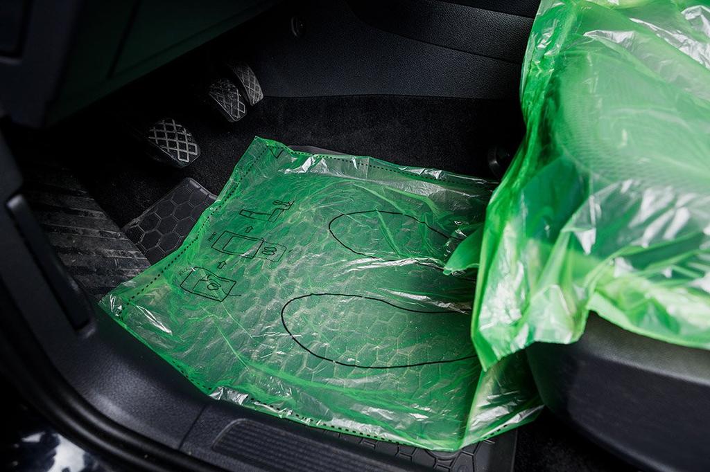 Schutzbezug für Sessel, Öko-Folie 5-in-1, Packung mit 200 Stück - T N10-485