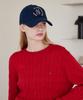 Olinkeompeulliteu Round Logo Ball Cap (Navy (Pink))