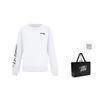 Li Ning Badminton Collection Sweatshirt Unisex White AWDUH89-2