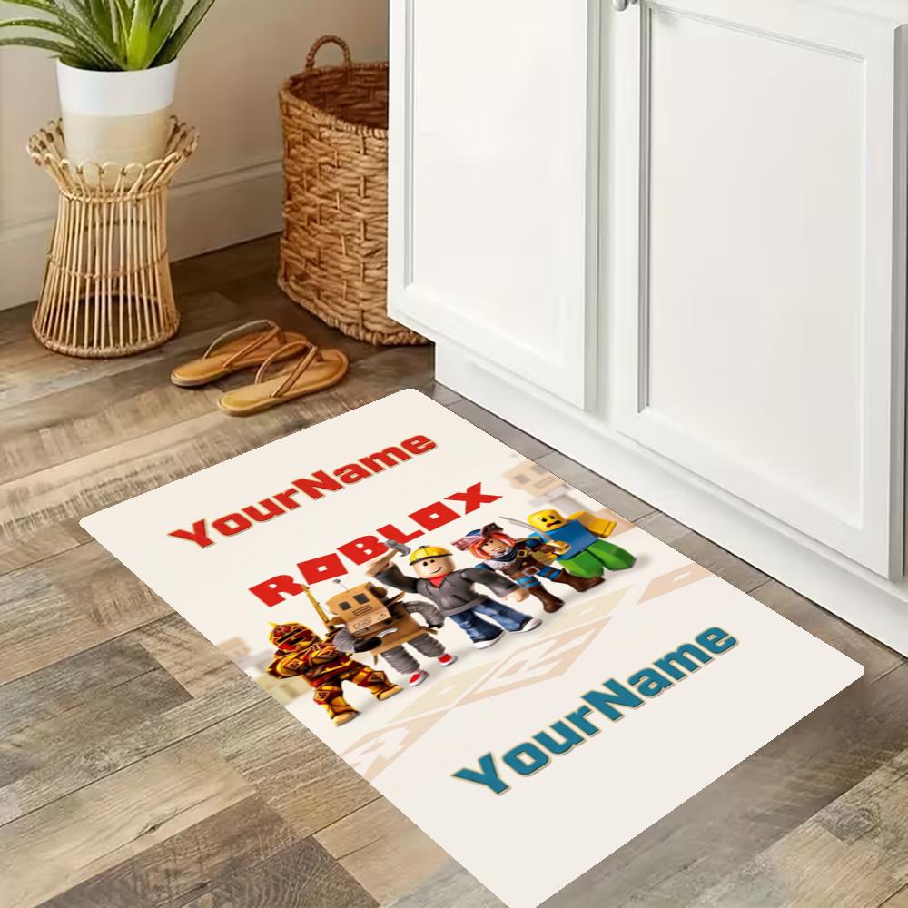 Roblox Customize Your Name Kitchen Rug Runner Rug Laundry Mat Hallway Entryway The Best Gift Choice