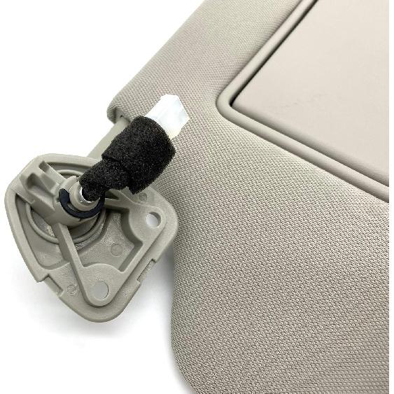 Ezzy Auto Gray Left Driver Side Sun Visor Compatible With Nissan Altima 2013-2016 96401-3TA2A 964013TA2A