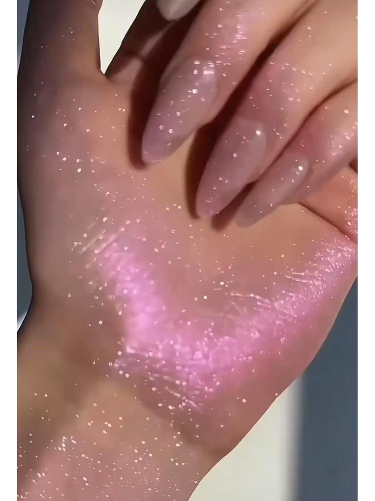 Glitzernder Feen-Zauberstaub: Braut Highlighter Körper Glitzer