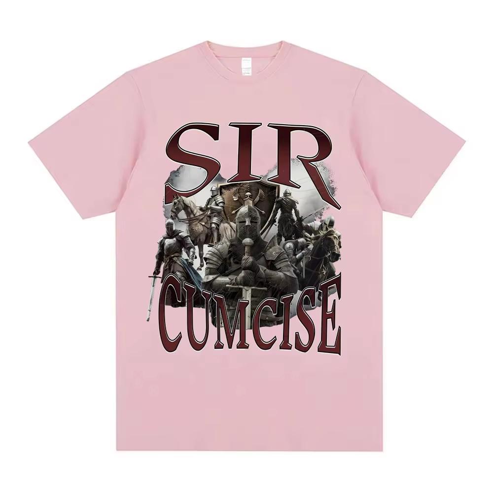 2026 Sir Cumcise Graphic T Shirt Men Women Vintage Tshirt Short Sleeve Men Casual Crewneck T Shirts Man pure Cotton Top