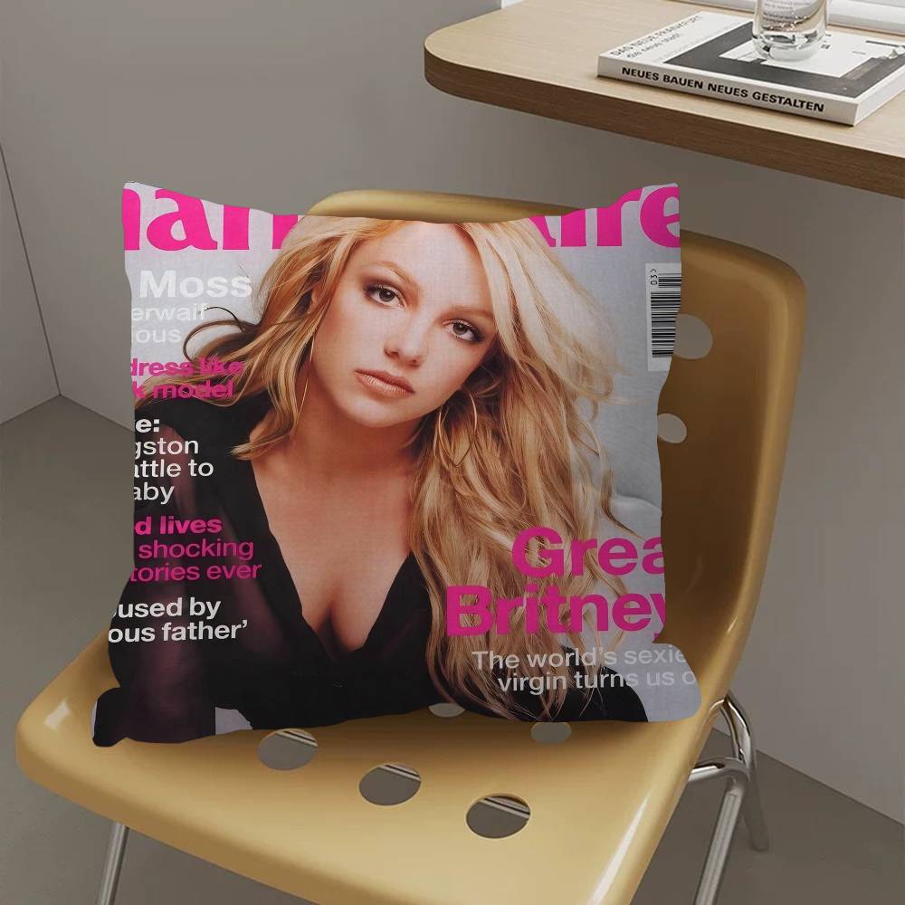 B-Britney S-Spears Kuddfodral Dekorativ Kudde Soffa Heminredning fodral kuddfodral