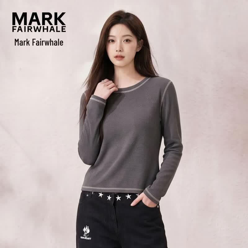 Mark Fairwhale Women's Contrast Stitch Long Sleeve T-shirt