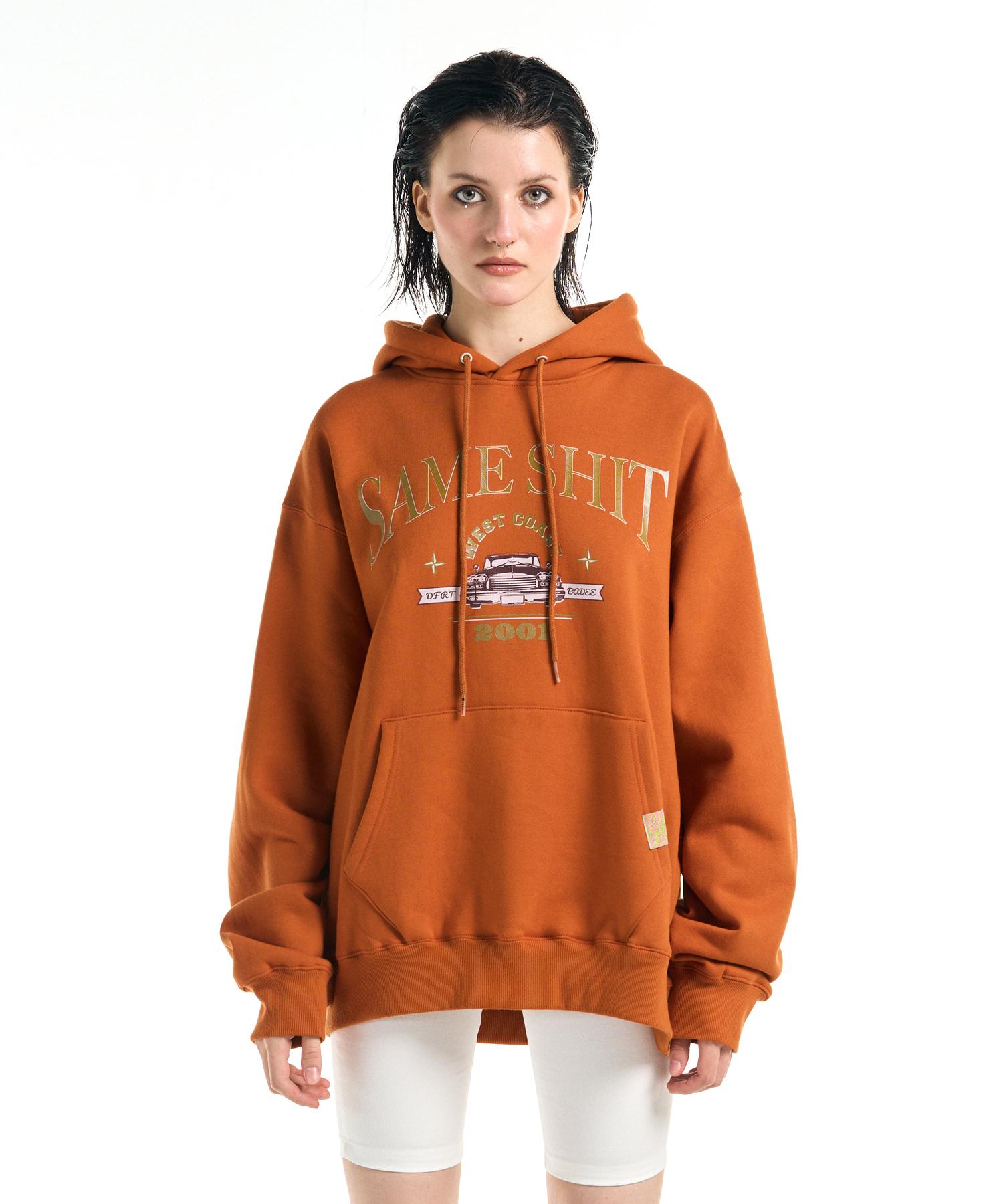 Buddy Racing Fleece Hoodie Brown One