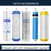 10-Inch Universal Water Purifier Filter: 3-Stage & 5-Stage Cartridge with PP Cotton, RO Membrane, Activated Carbon for Household Drinking Fountains