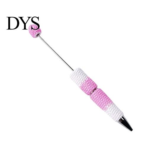 DIY Crafting Pens Beadable Pen, Colorful Fancy Beaded Ballpoint Decorative Gift for Students, Party Favors, Creative Office Supplies Giftable