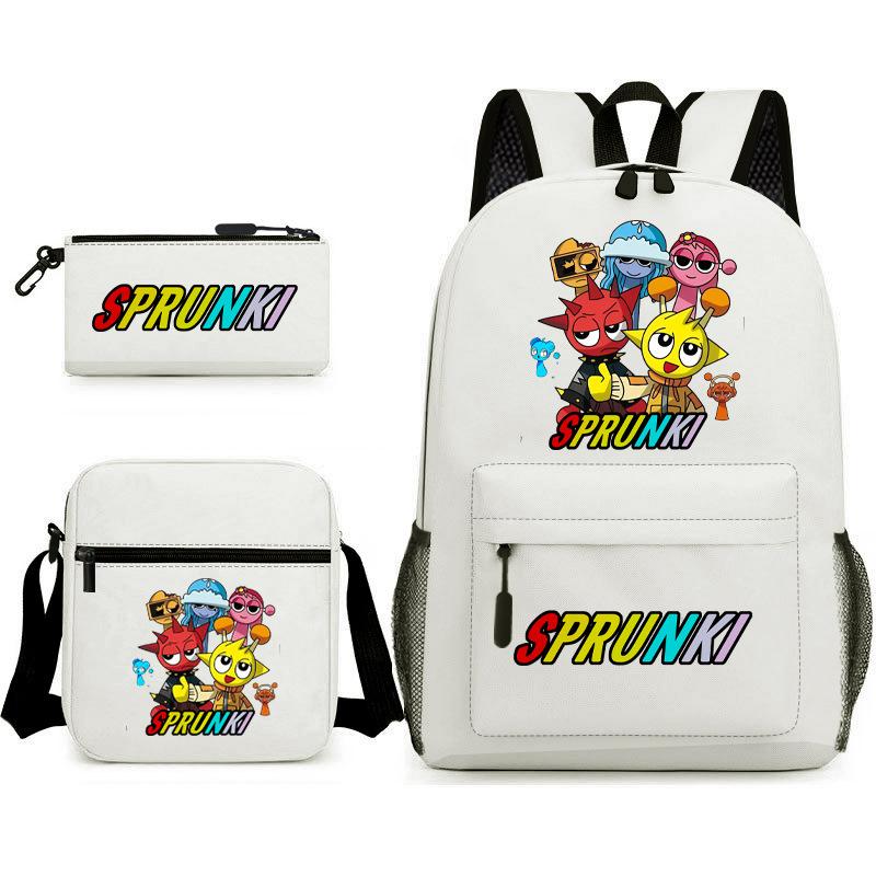 Peripheral Heat Transfer Rhythm Box Cartoon Animation Primary School Students Third Grade Light Load Reduction Large Capacity Backpack L